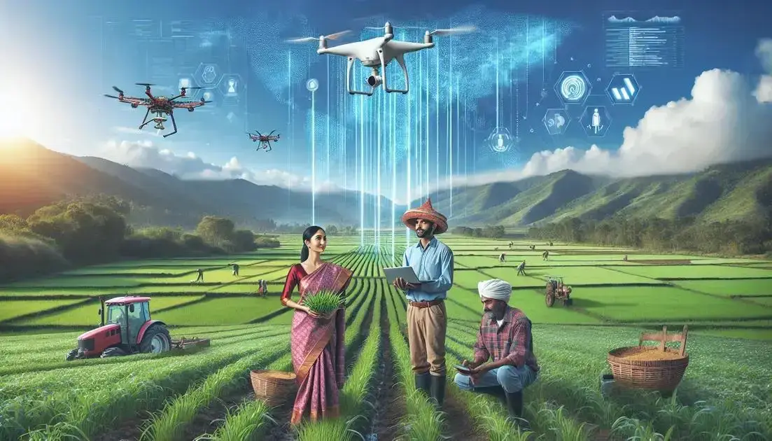 Tecnologia de Drones para Agricultura: Revolução nos Campos Agricultores