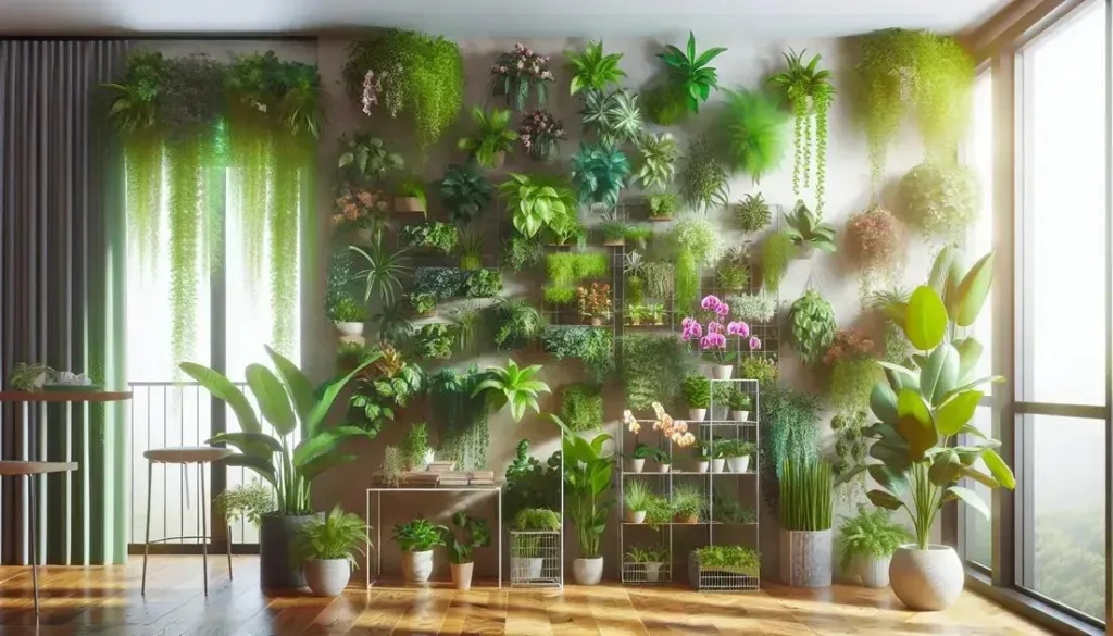 Como Escolher as Plantas Certas para Jardins Verticais em Ambientes Internos